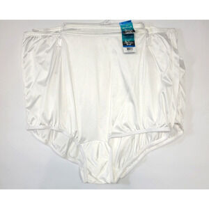 Vanity Fair Briefs Womens 2XL White Perfectly Yours Ravissant Tailored 2 Pack